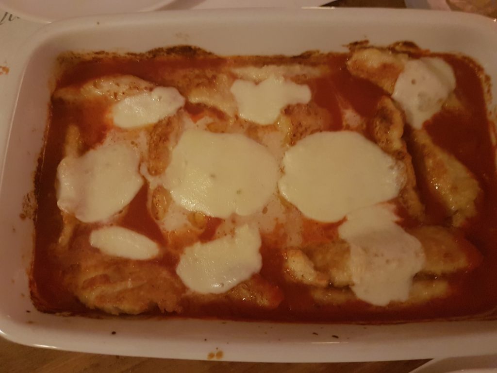 Chicken parmigiana